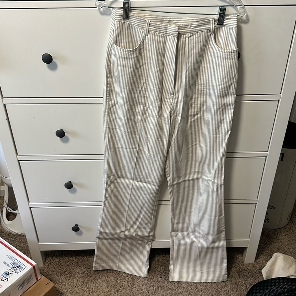 H&M Collusion High Waist Striped Pants